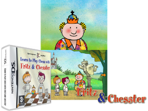 Learn to Play Chess with Fritz & Chesster (Europe) (En,Fr,De,Es,It) Cover